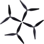 HQProp MacroQuad 3-Blades Propellers 9X5X3(CW CCW) Black-Glass Fiber Reinforced Nylon For RC Drone DIY Parts